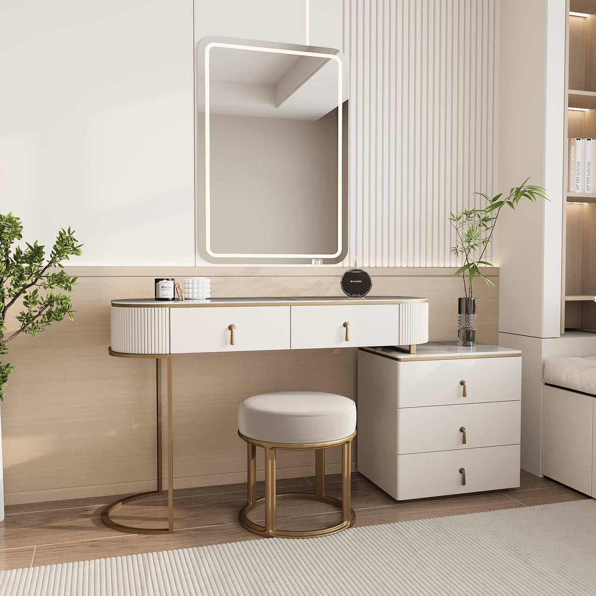 Pearl Makeup Vanity / 150 x 40 CM
