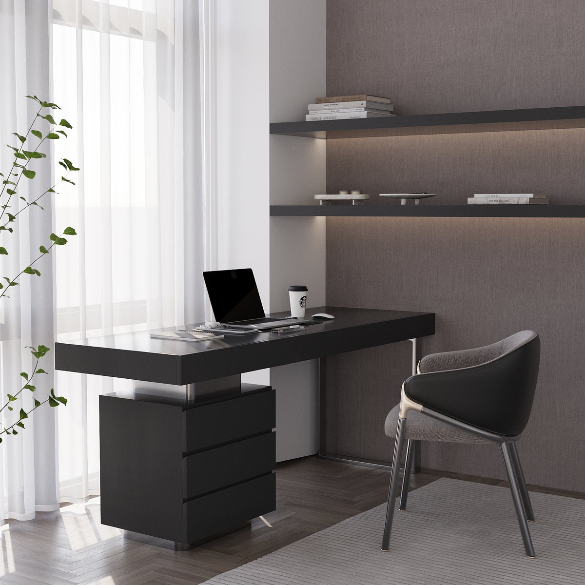 Parnell Office Desk / 180 x 60 CM