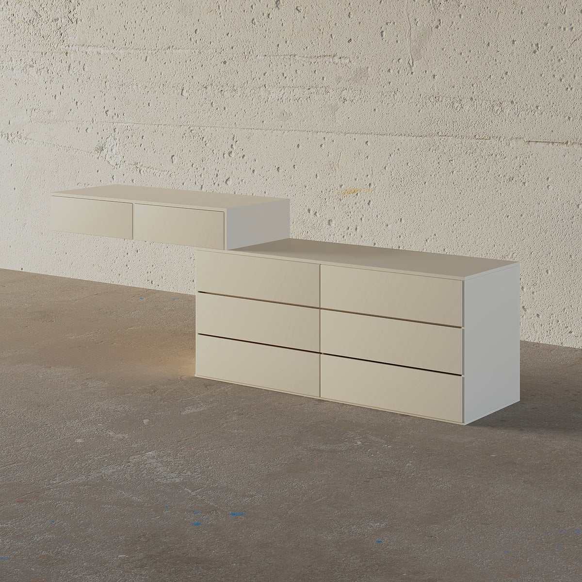 Cloud8 Make-Up Vanity (Off-White)