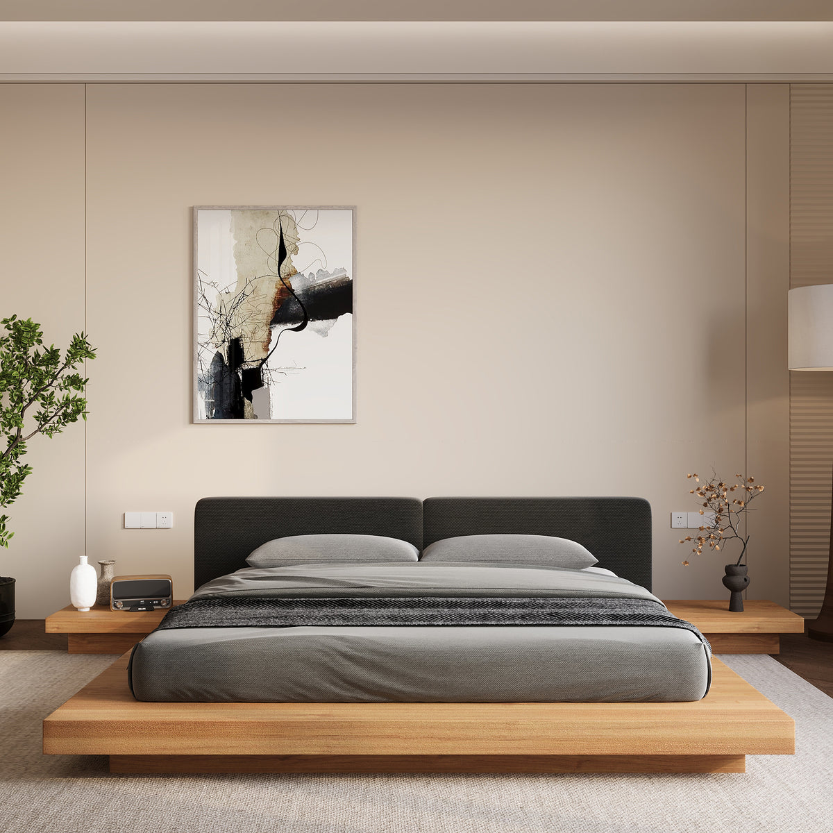 Kai Japanese Platform Bed