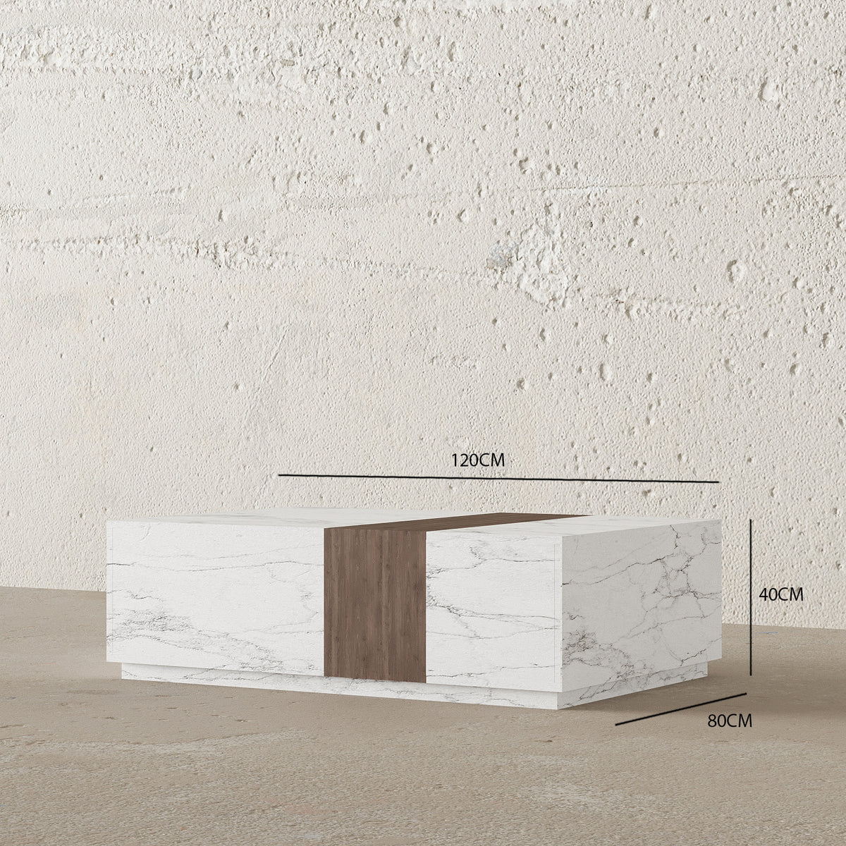 Adira Coffee Table / 120 x 80 CM