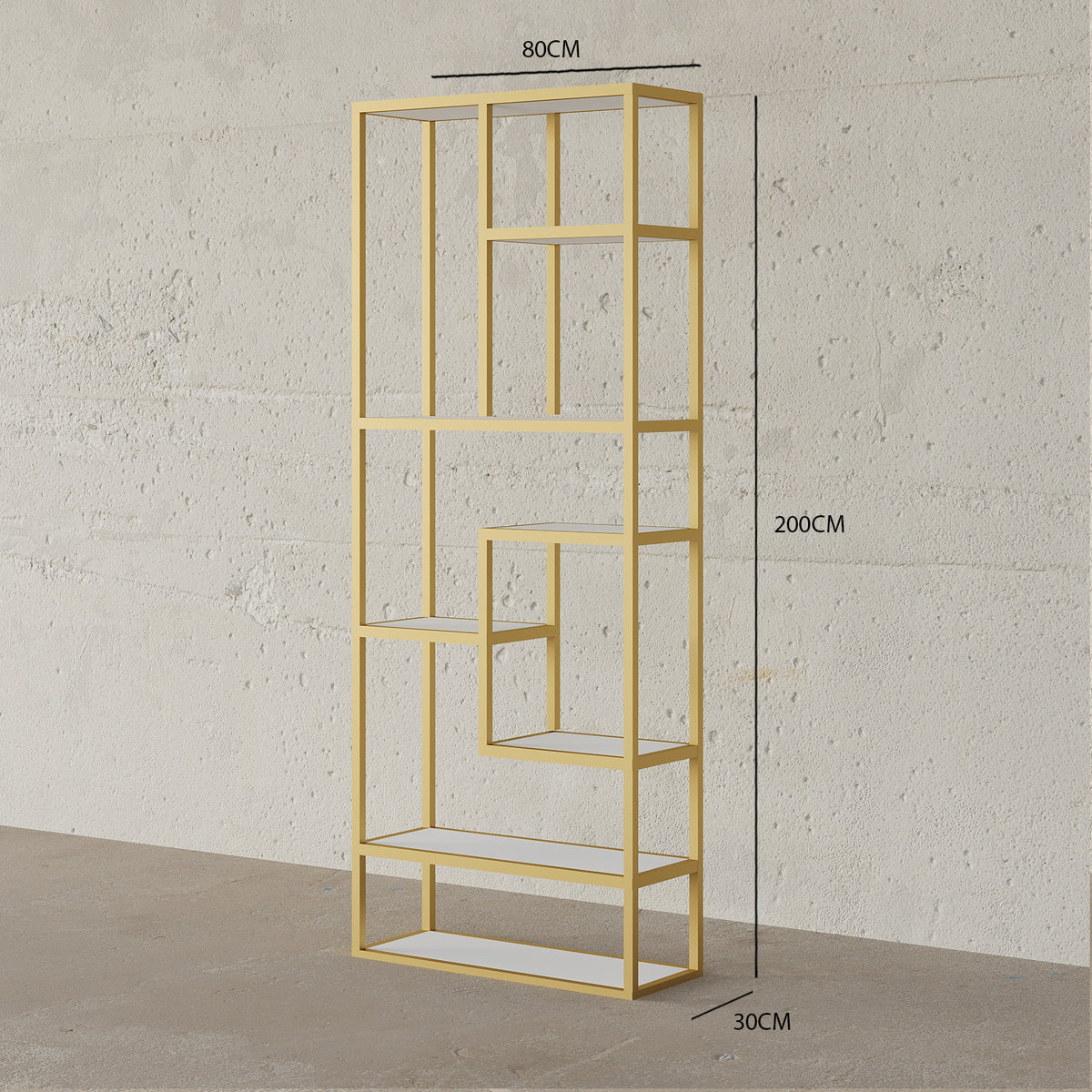 Melody Shelving Unit / 80 x 30 CM