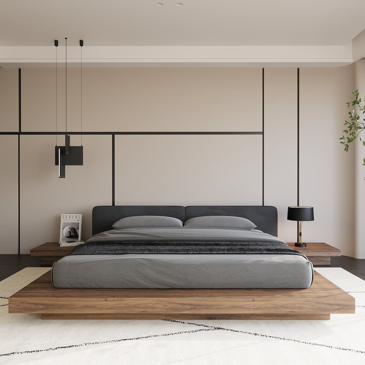 Kai Japanese Platform Bed