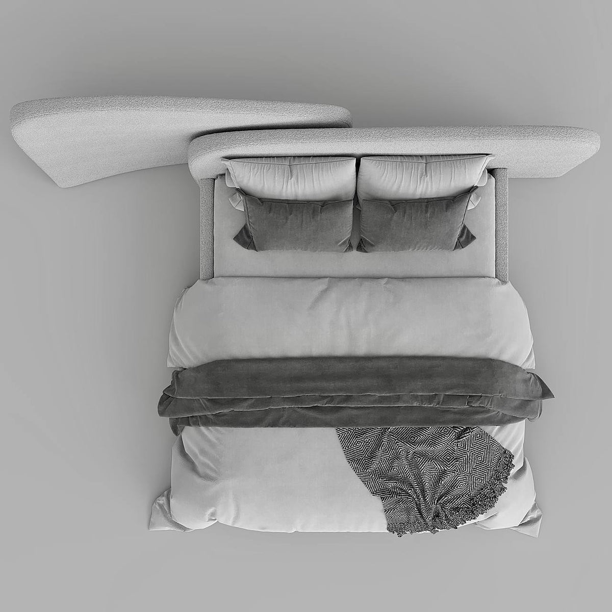 Fenno Bed / 300 x 200 CM - Walls Nation