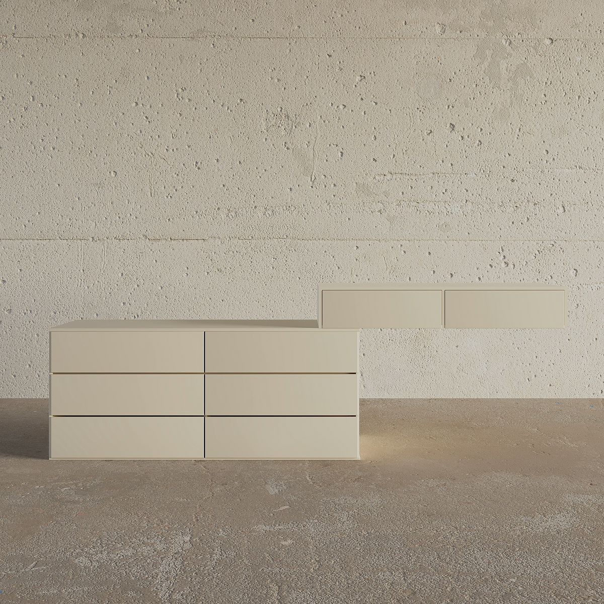 Cloud8 Make-Up Vanity (Off-White)