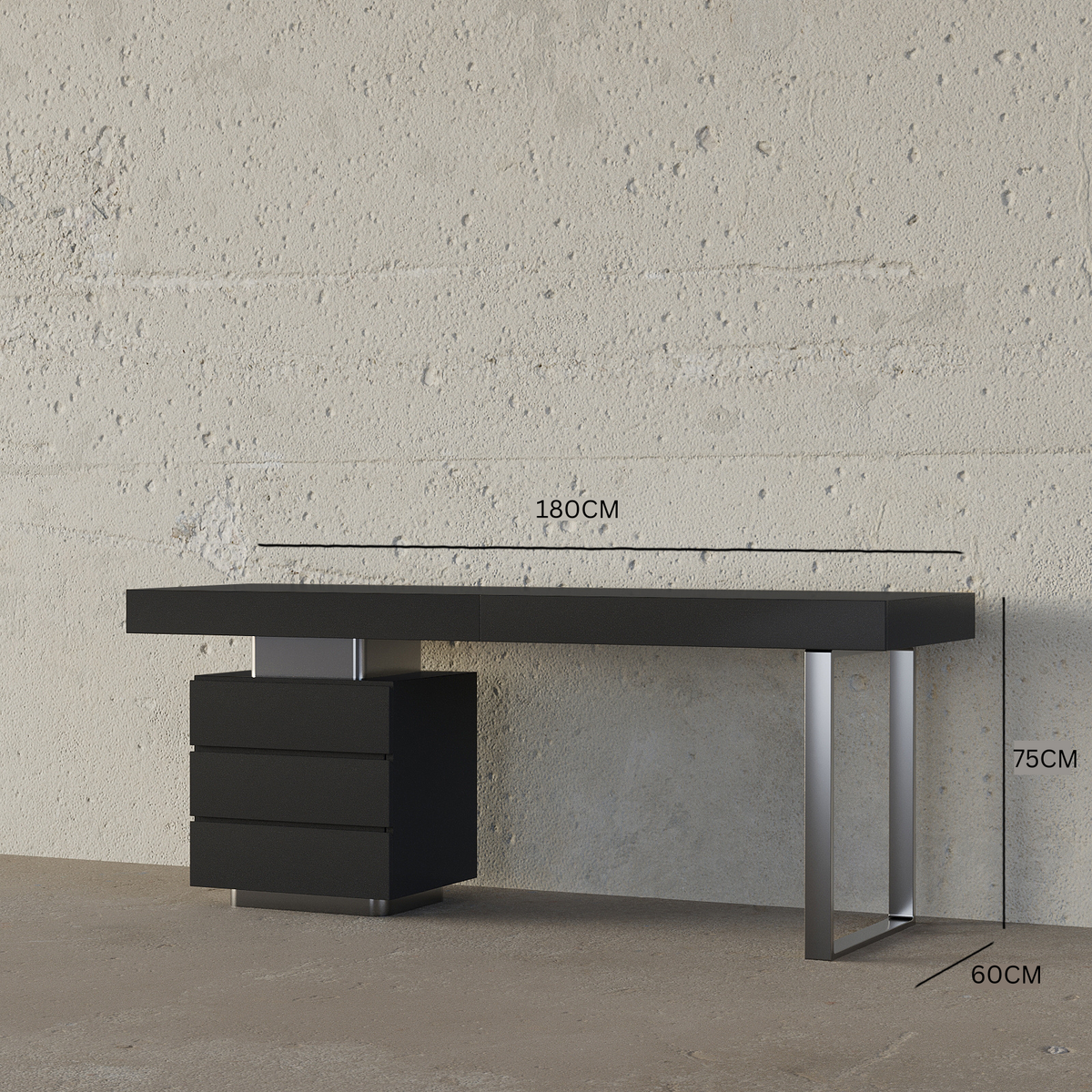 Parnell Office Desk / 180 x 60 CM