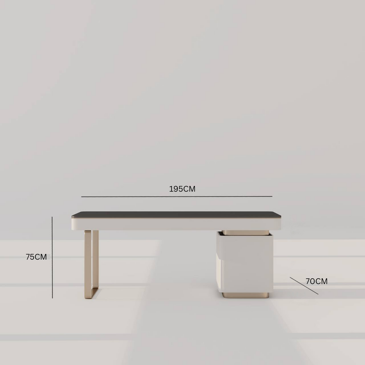 Vega Office Desk / 195 x 70 CM