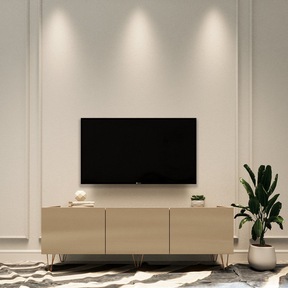 Calzone TV Unit / 130 x 40 CM - Walls Nation