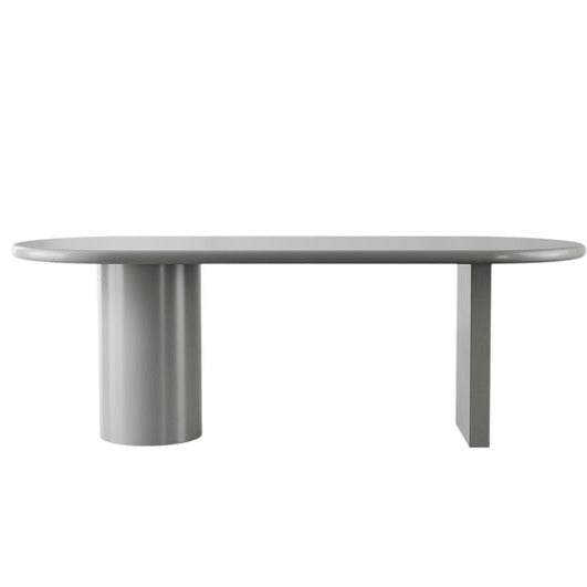 Dionne V2 Concrete Dining Table / (Indoor-Outdoor) - Walls Nation