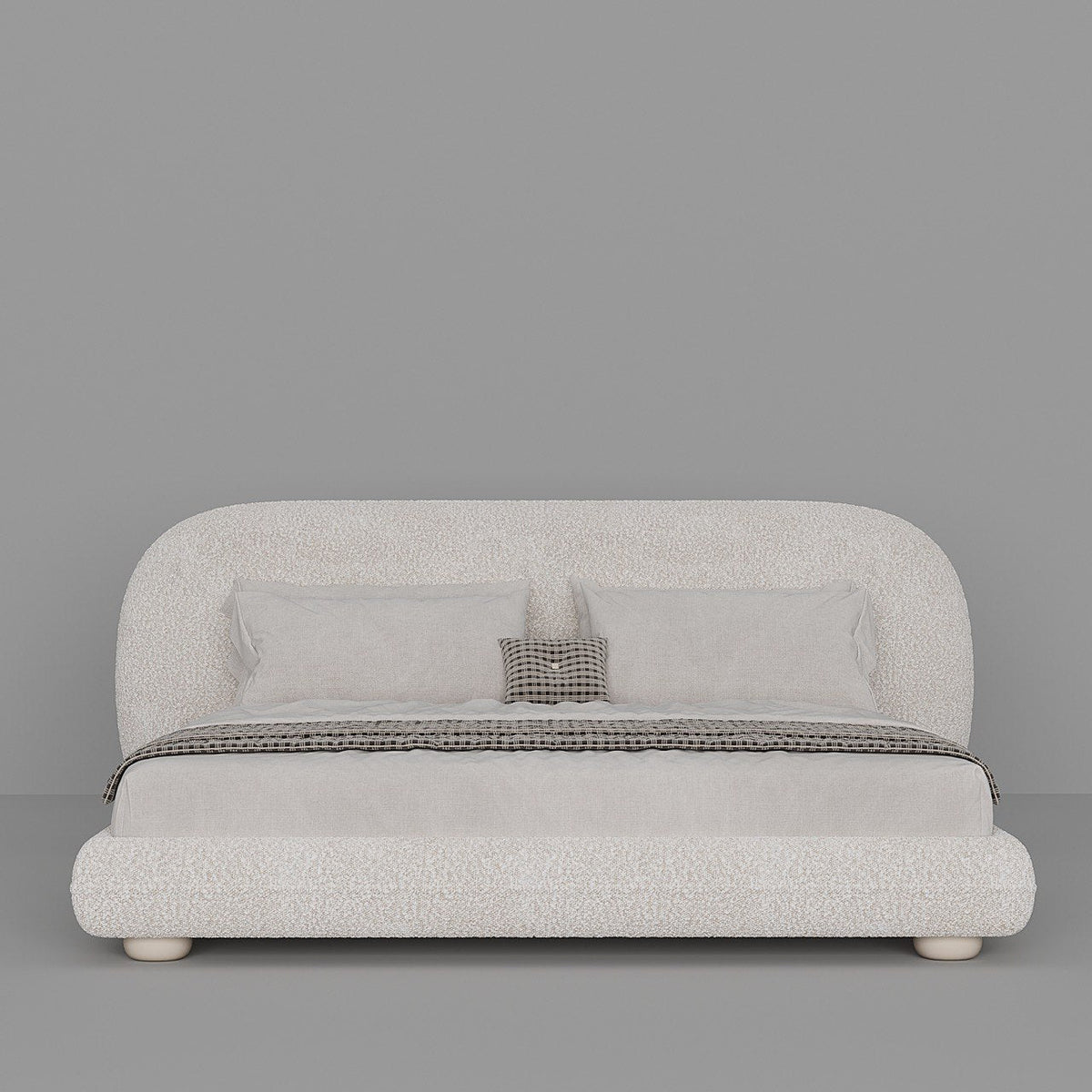 Fellow Bed / White Boucle - Walls Nation