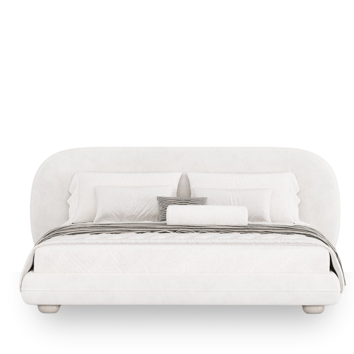 Fellow Bed / White Boucle - Walls Nation