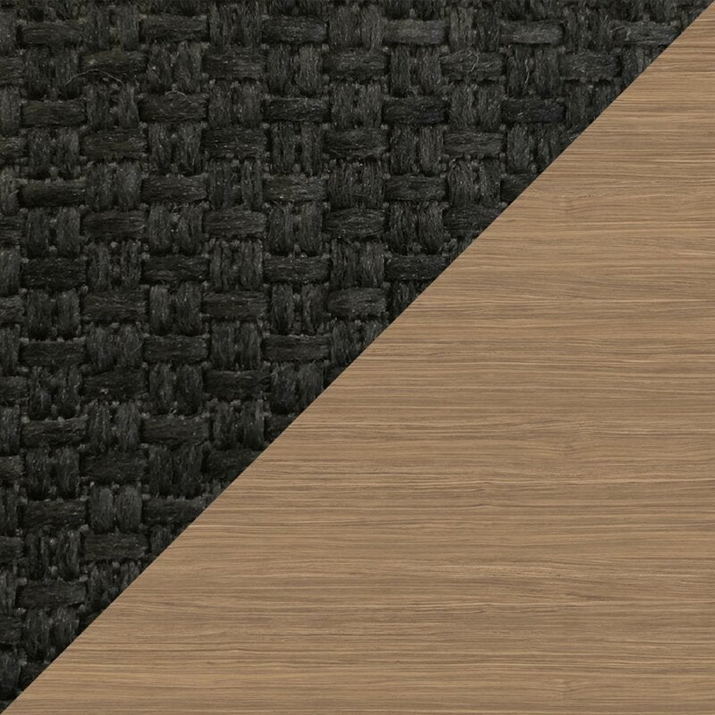 Carbon Linen / Latte Walnut