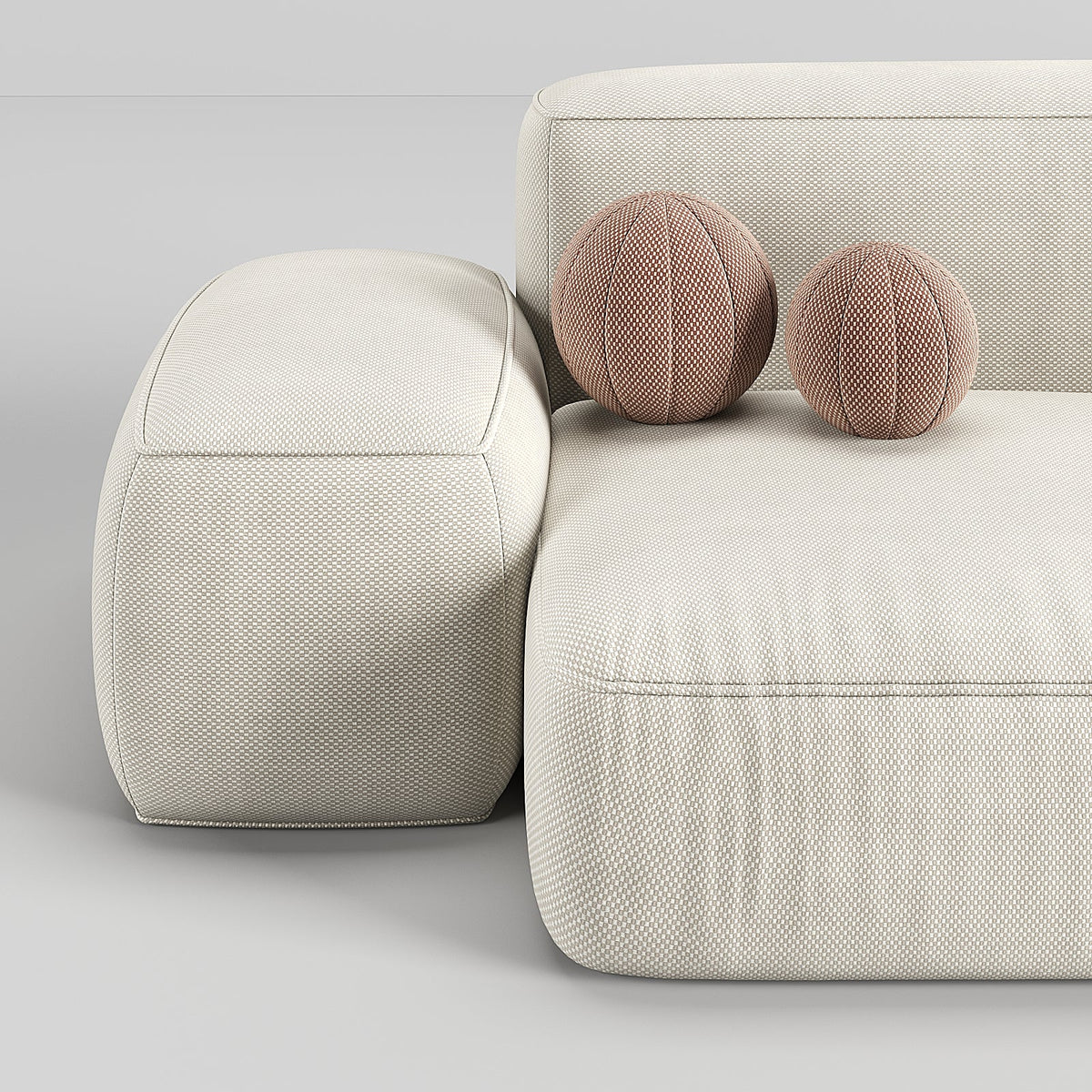 Lora Sofa 2S / Premium Faux Leather - Walls Nation