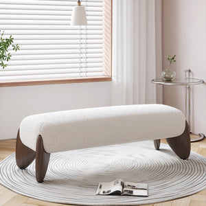 Valentina Boucle Bench - Walls Nation