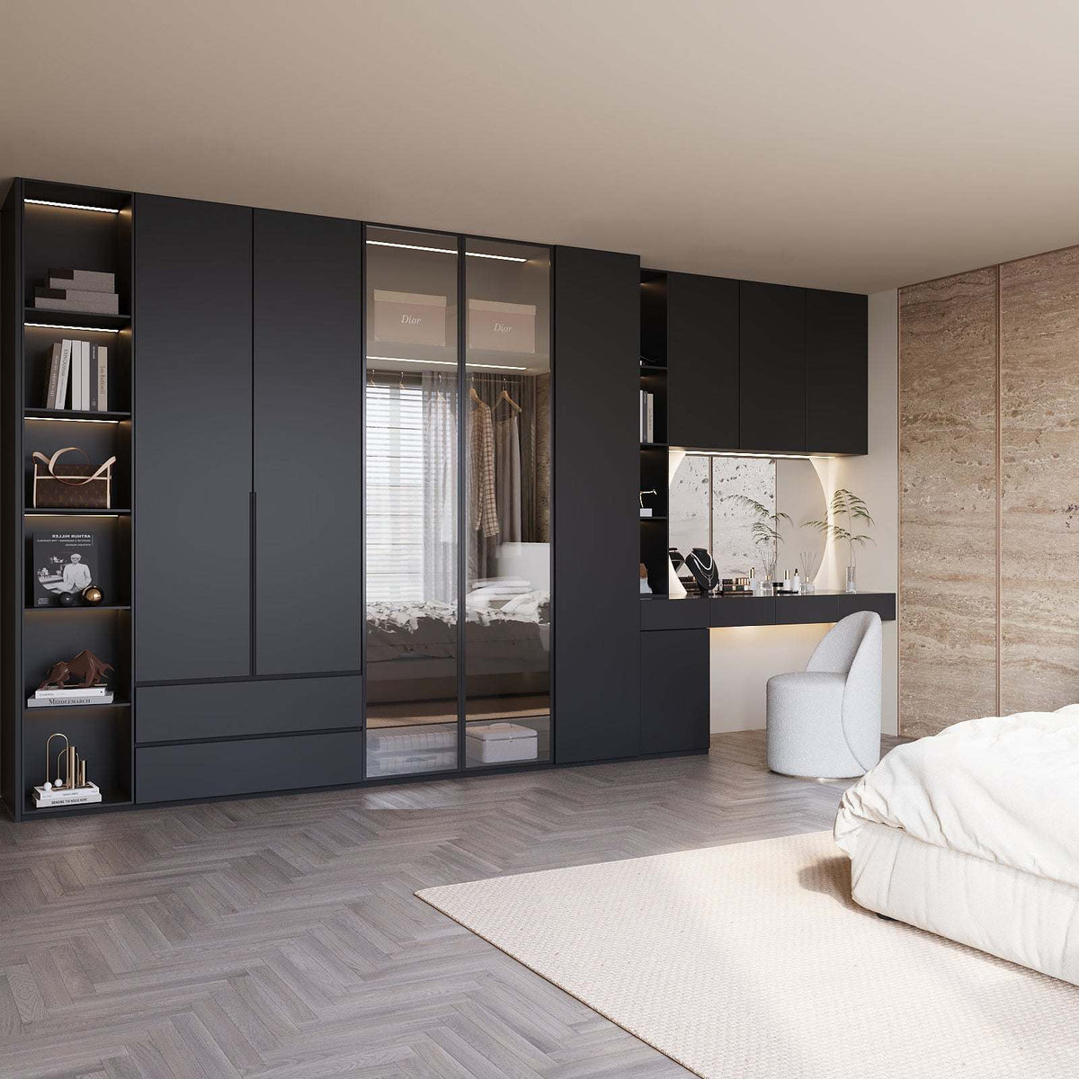 Onyx Closet (Black Matte)