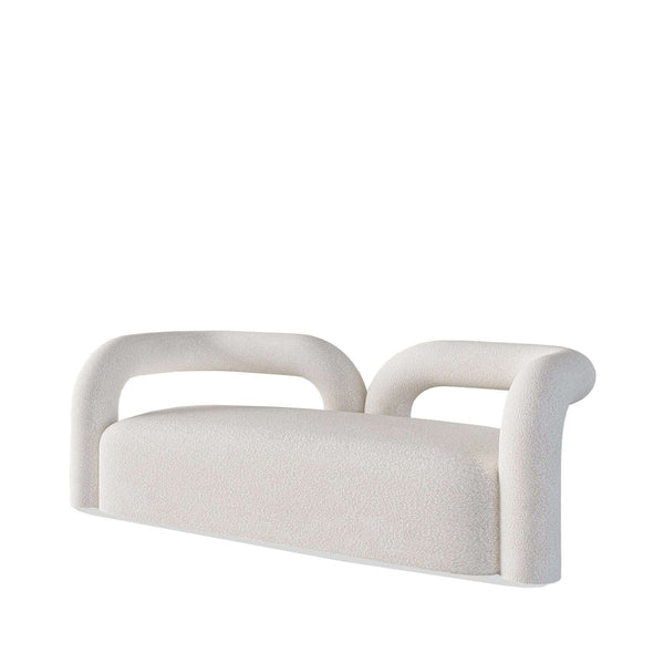 Arya 2S. Sofa / Boucle Upholstery – premium Sofas by Walls Nation UAE & Saudi Arabia