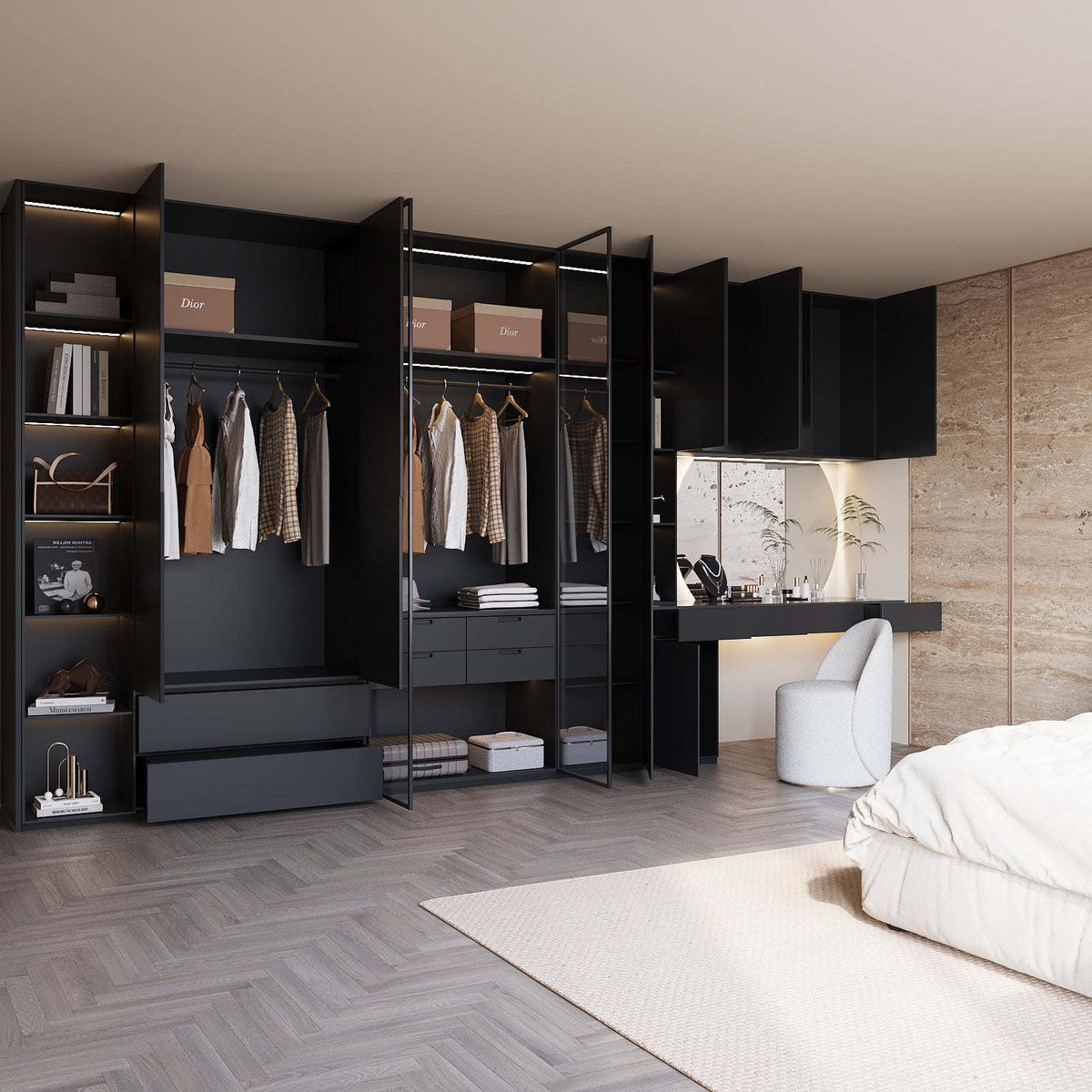 Onyx Closet (Black Matte)