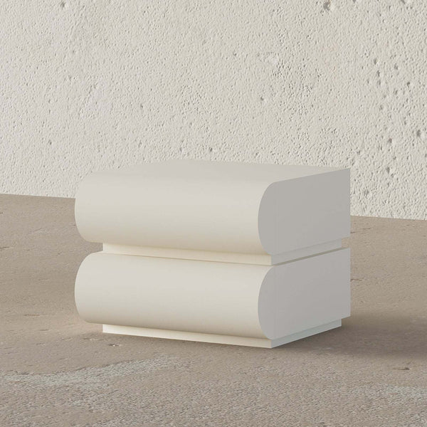 Valentina 2 Drawer Nightstand – premium Nightstand by Walls Nation UAE & Saudi Arabia