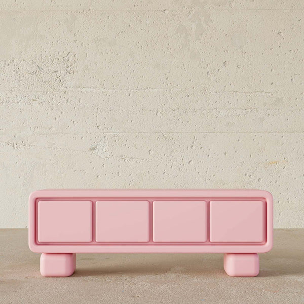 Avalon TV Unit (Pink) – premium TV Unit by Walls Nation UAE & Saudi Arabia