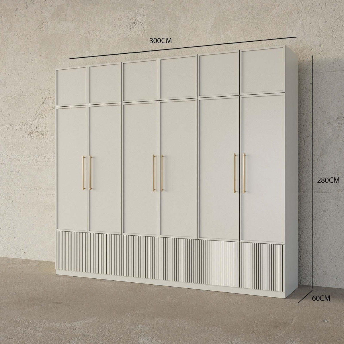 Meridian Closet (Off-White)