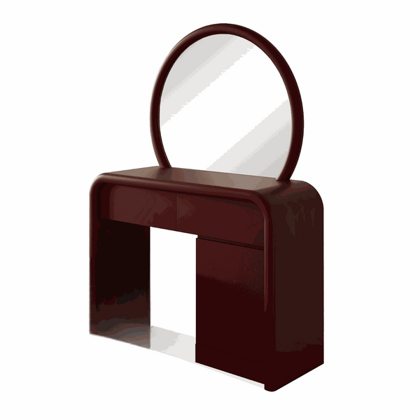 Jenny Make-Up Vanity (Maron) – premium Makeup Vanity by Walls Nation UAE & Saudi Arabia
