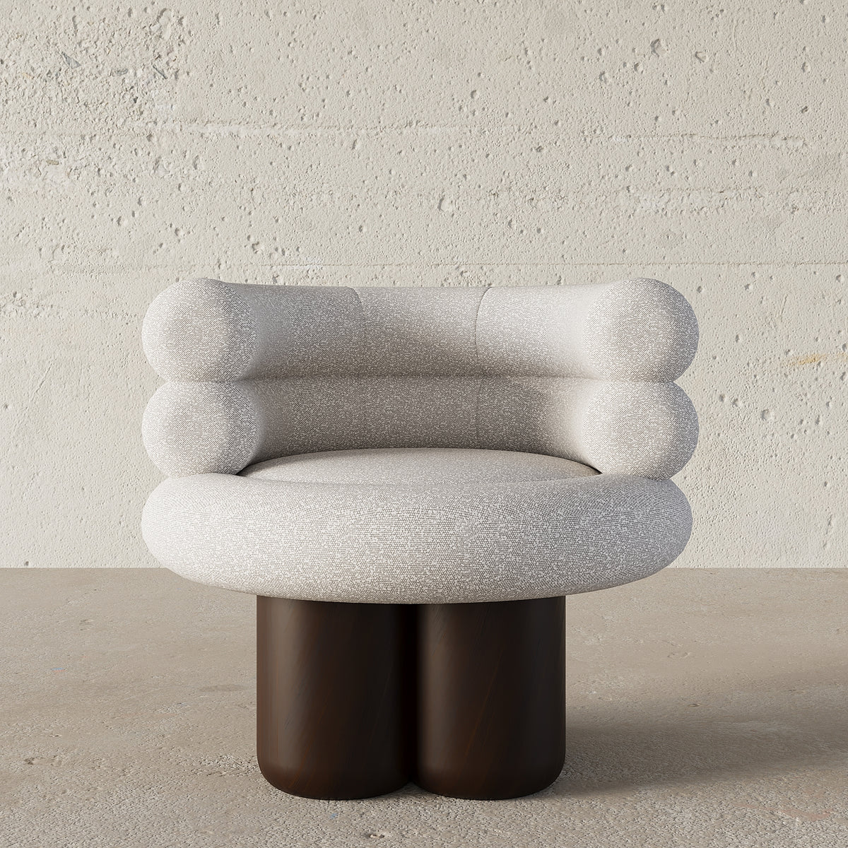 Irson Chair / Boucle Upholstery