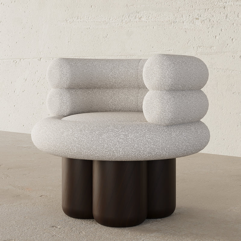 Irson Chair / Boucle Upholstery