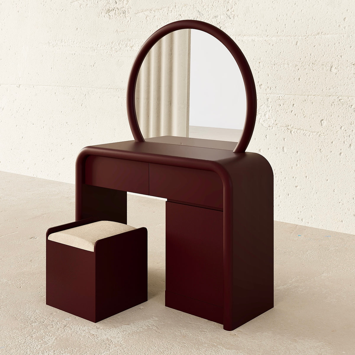 Jenny Make-Up Vanity (Maron)