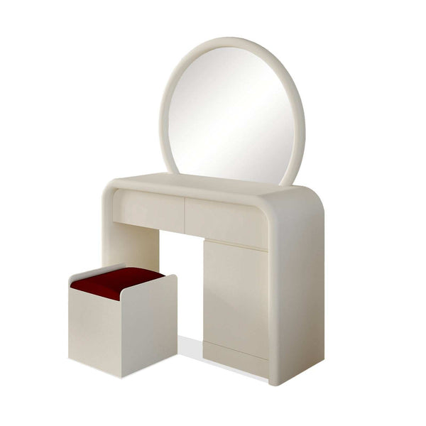 Jenny Make-Up Vanity (Off-White) – premium Makeup Vanity by Walls Nation UAE & Saudi Arabia