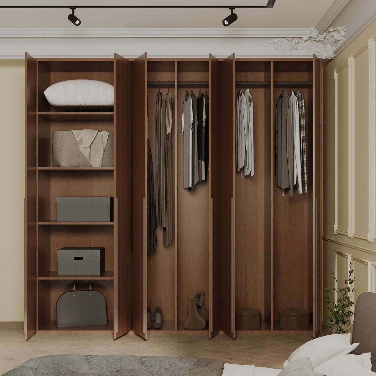 Timbera Closet (Honeybeech Wood)