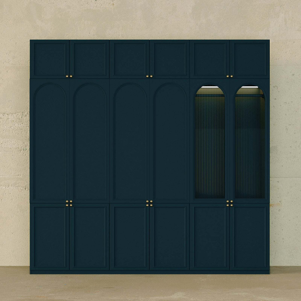 Obsidian Closet (Peacock Blue)