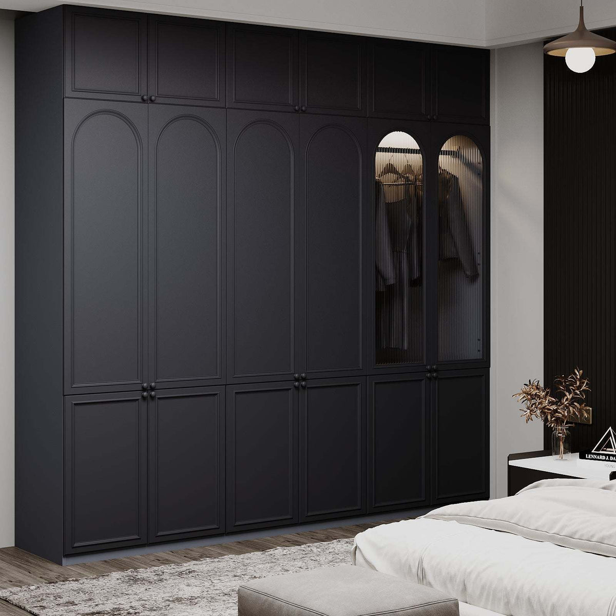 Obsidian Closet (Matte Black)
