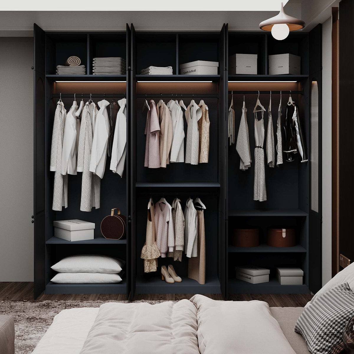 Obsidian Closet (Matte Black)