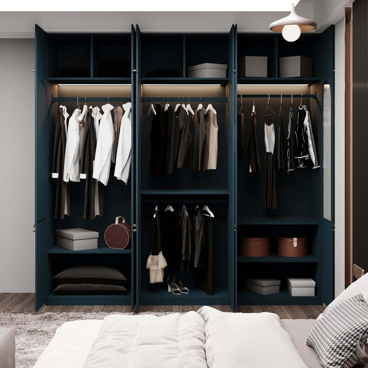 Obsidian Closet (Peacock Blue)