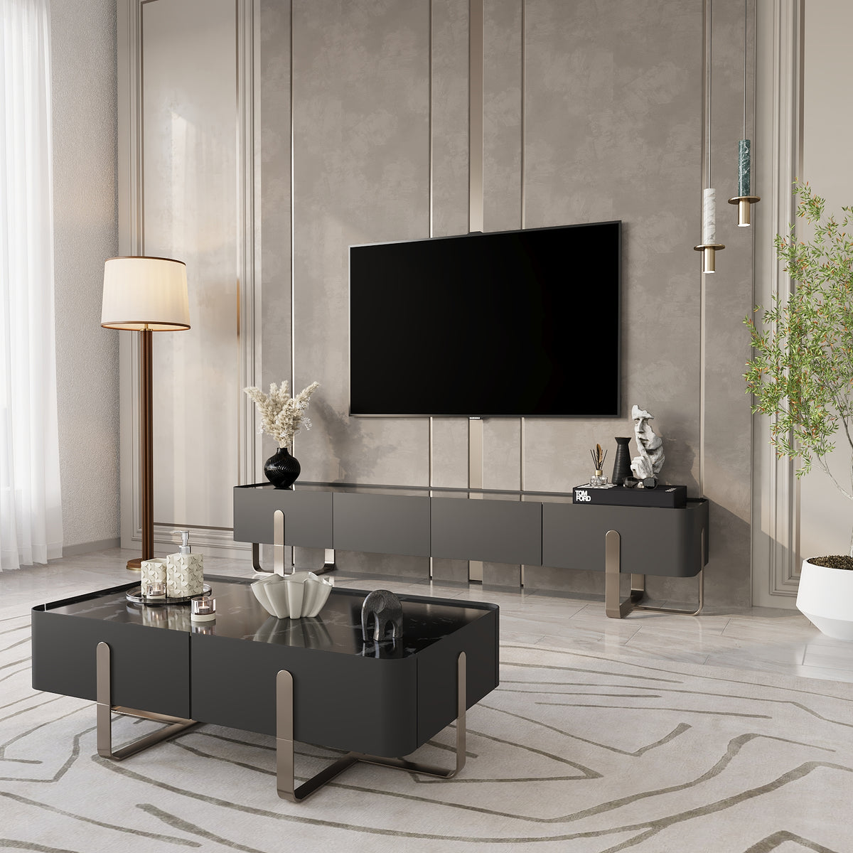 Frey TV Unit / 200 x 42 CM