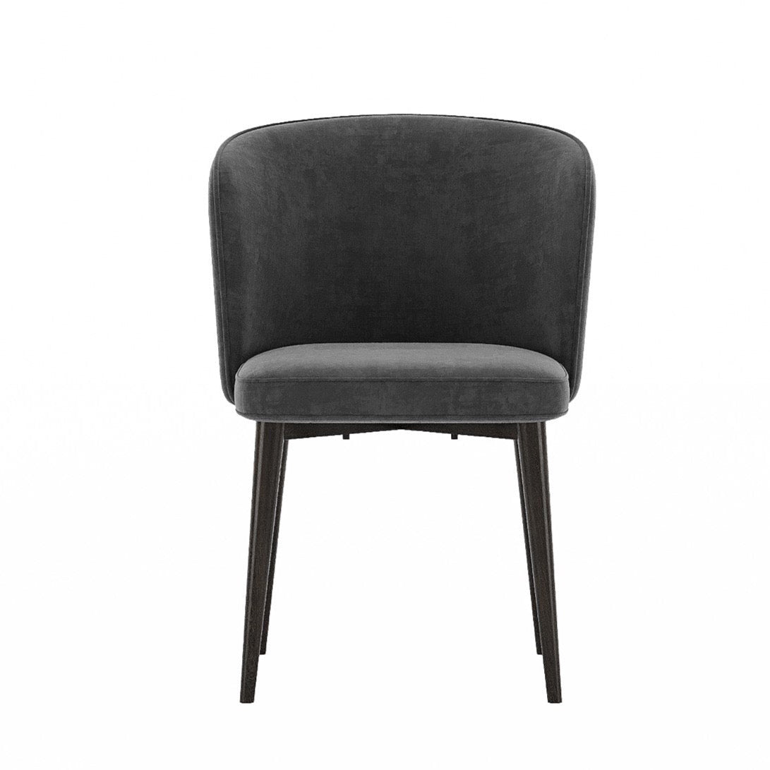 Dark Grey Matt Velvet