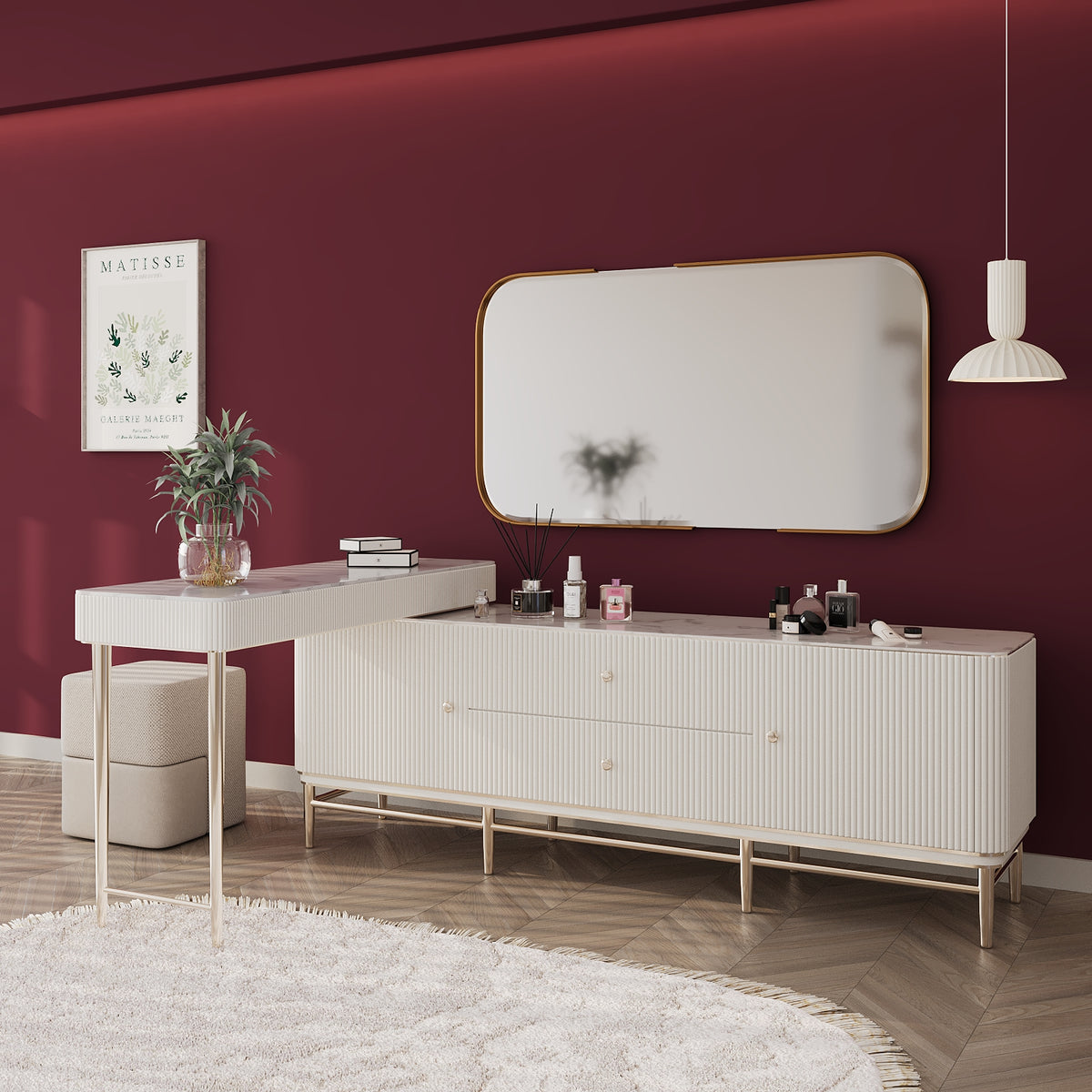 Myles Makeup Vanity / 300 x 40 CM