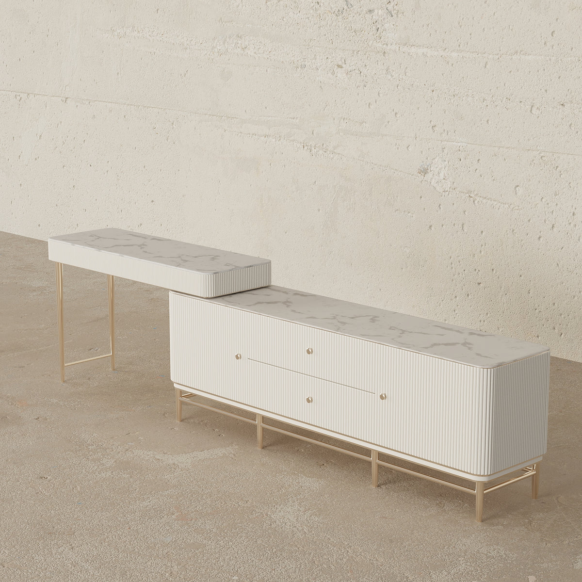 Myles Makeup Vanity / 300 x 40 CM