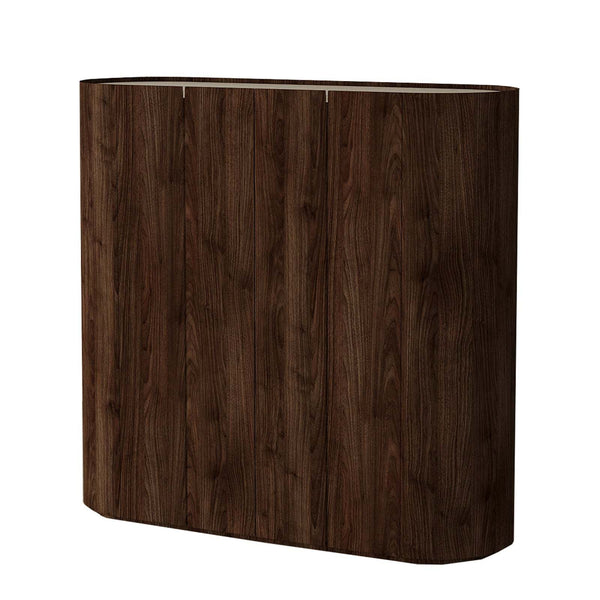Ovali Console Table / Solid Walnut – premium Console by Walls Nation UAE & Saudi Arabia