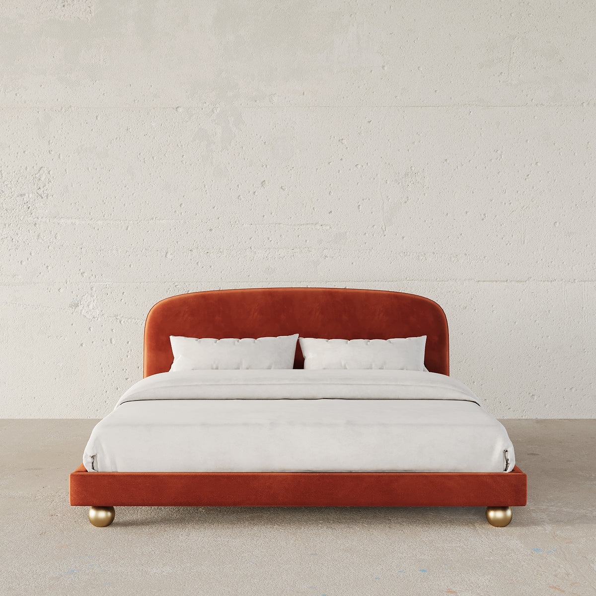Savi Upholstered Bed / Velvet Upholstery