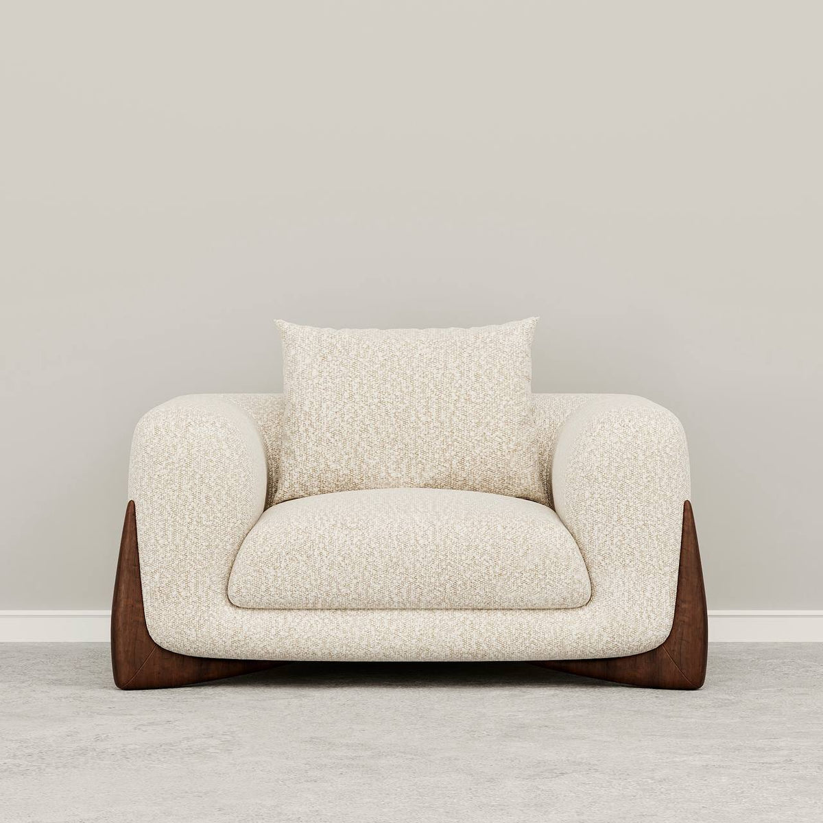 Valentina Armchair / Beige Boucle