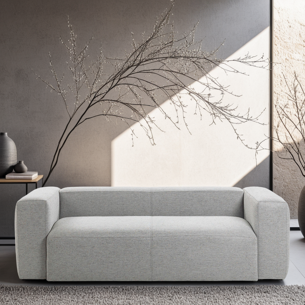 Gian Italian Design / 2S. Straight Arm Sofa