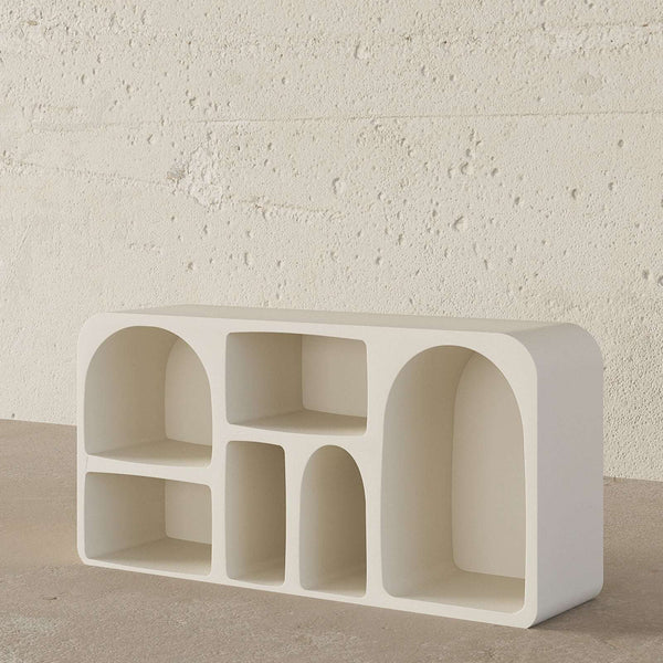Callie Microplaster Console – premium Console Table by Walls Nation UAE & Saudi Arabia