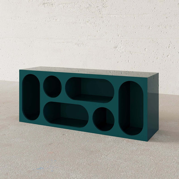 Cloudera Cabinet Display V2 (Teal) – premium Cabinets & Storage by Walls Nation UAE & Saudi Arabia