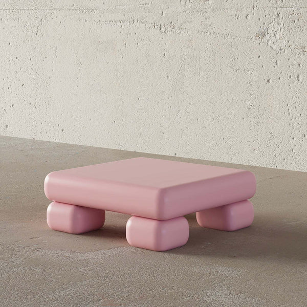 Puffy Coffee Table (Pink) – premium Coffee Tables by Walls Nation UAE & Saudi Arabia