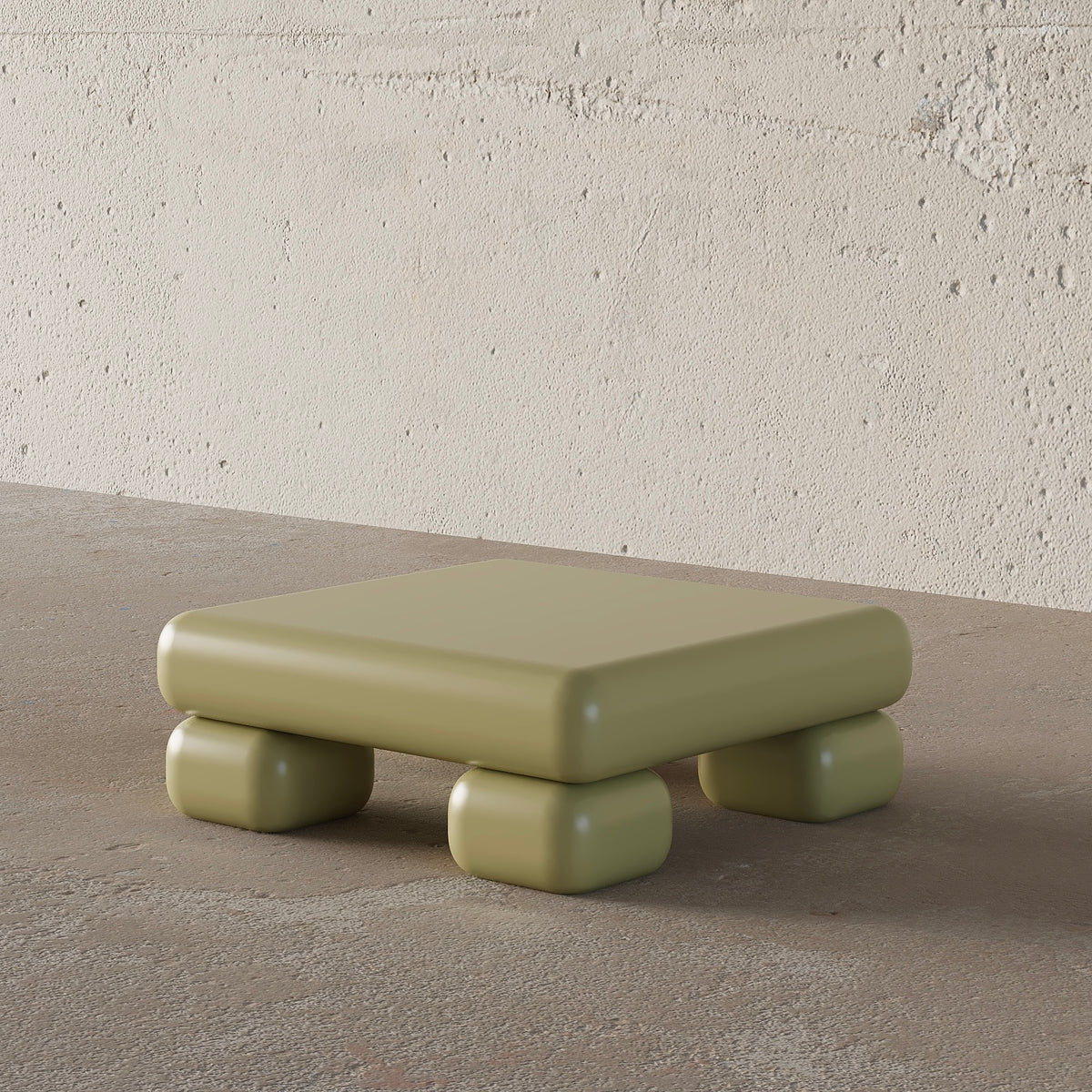 Puffy Coffee Table (Olive)