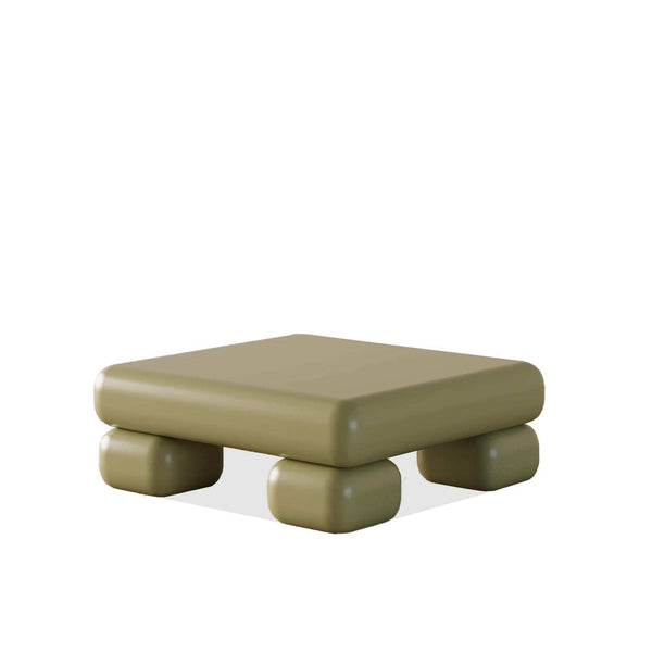 Puffy Coffee Table (Olive) – premium Coffee Tables by Walls Nation UAE & Saudi Arabia