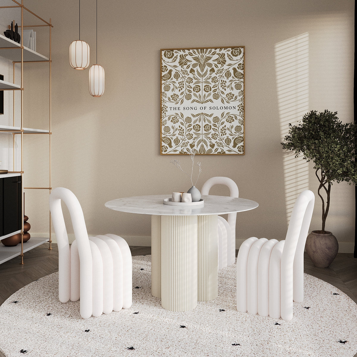 Levy Dinning Table / 100 x 75 CM