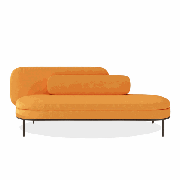 Cellina Chaise / Yellow Velvet – premium Chaise Lounges by Walls Nation UAE & Saudi Arabia