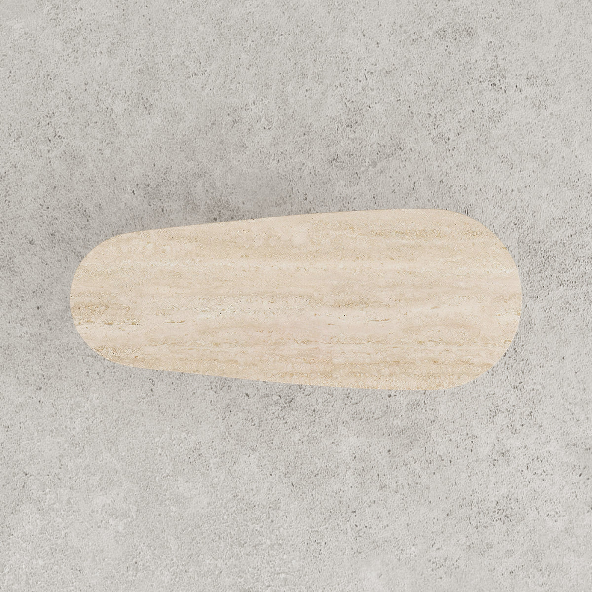 ( Large ) Travertine & Solid Wood